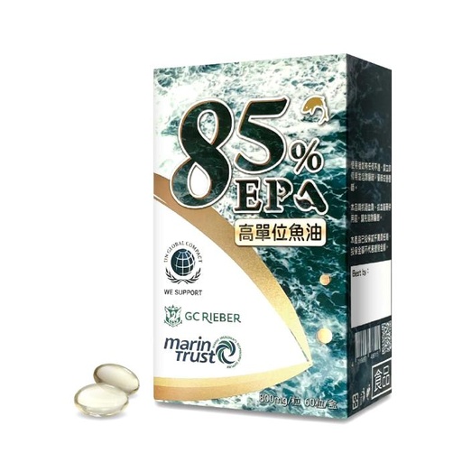 酷冷特選【阿克索生醫】魚油85%EPA 60粒/盒